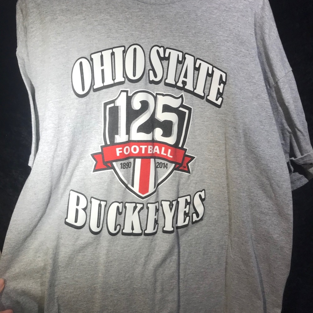 Ohio State 125 Years of Football T-Shirt XXL
